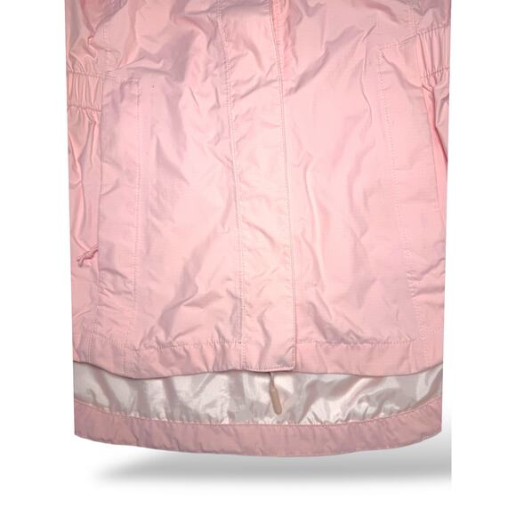 The North Face Pink Hooded Rain Jacket Windbreaker Sz S - Picture 6 of 8
